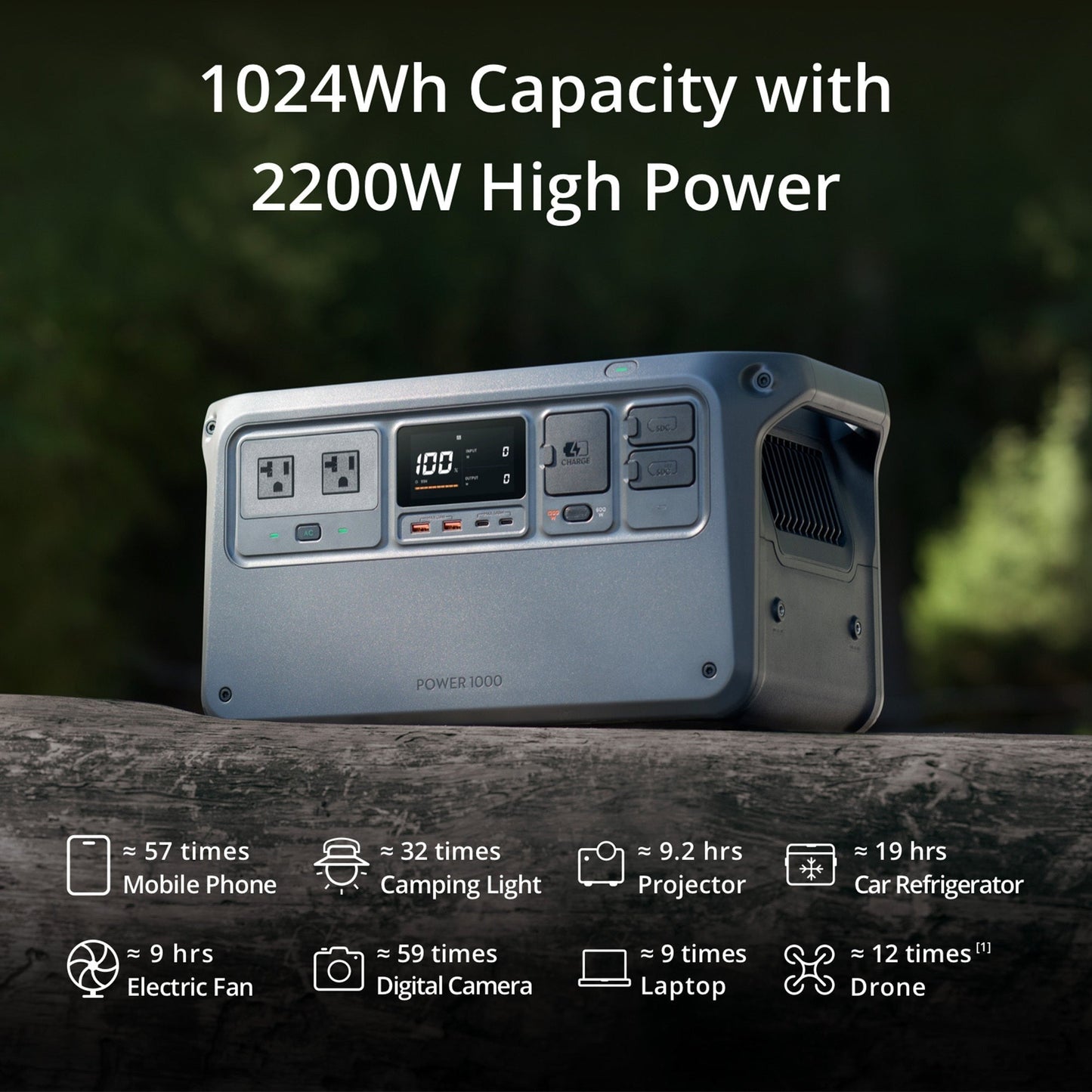 DJI Power 1000 and SDC to Mavic 3 Fast Charge Cable Bundle