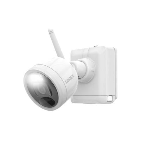 Lorex 2K 8-Channel 32GB NVR System with Four Active Deterrence Outdoor Battery Security Cameras