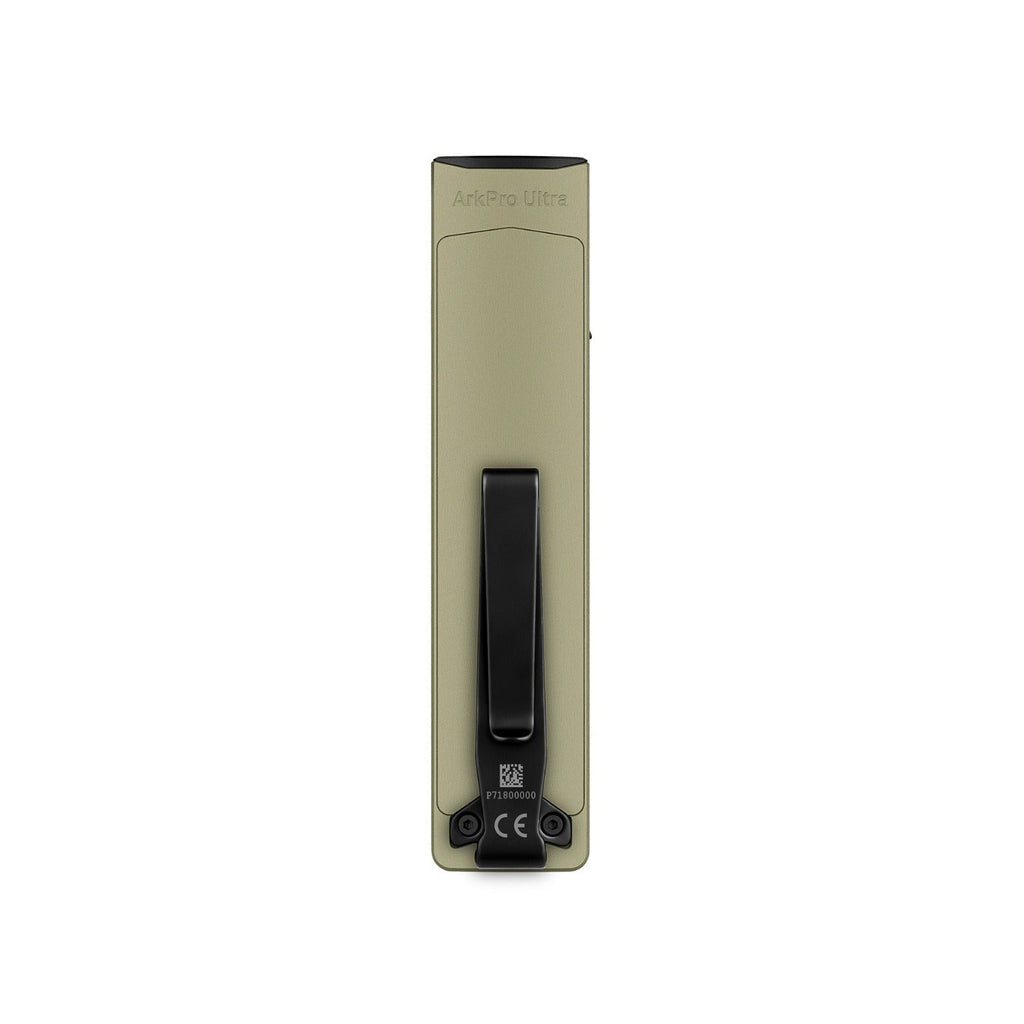 OLIGHT ArkPro Ultra EDC Flat Rechargeable Flashlight (Olive Green CW)