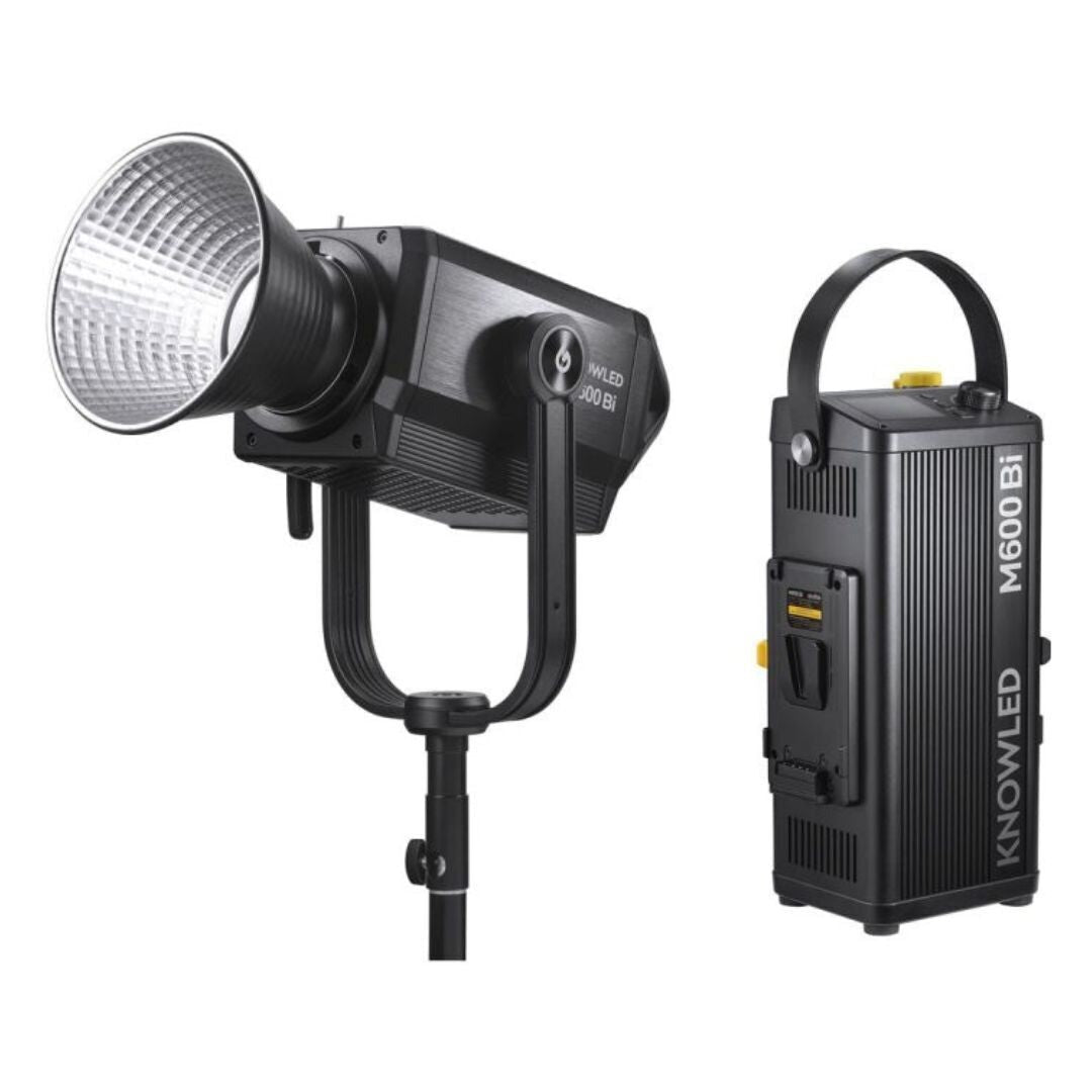 Godox Knowled M600Bi 2.4-Inch LED Light with 7 Built-In Cinematic FX Effects and Ergonomic Design