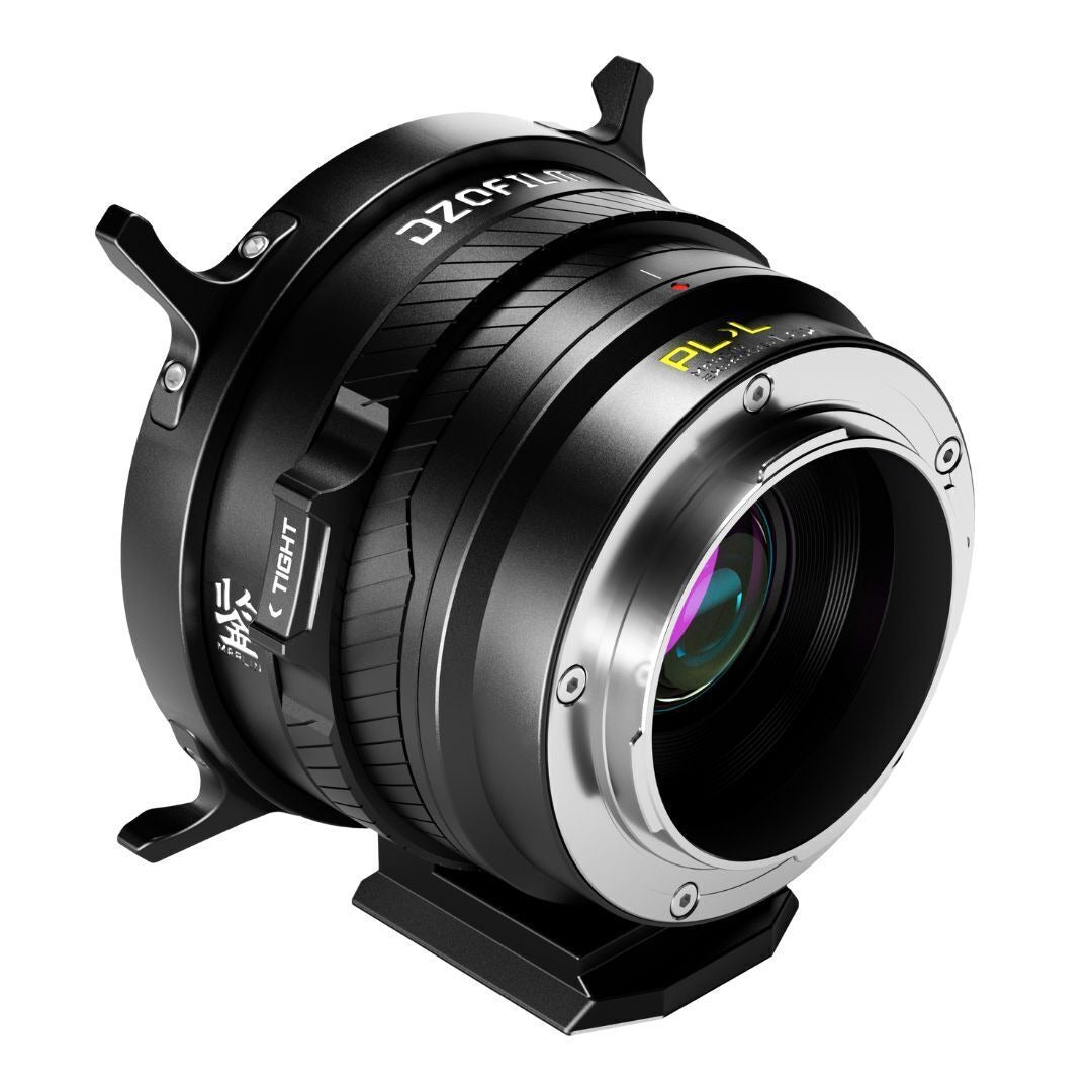 DZOFilm Marlin 1.6x Expander for PL Lens to L-Mount Camera with Detachable Supporting Base (Black)