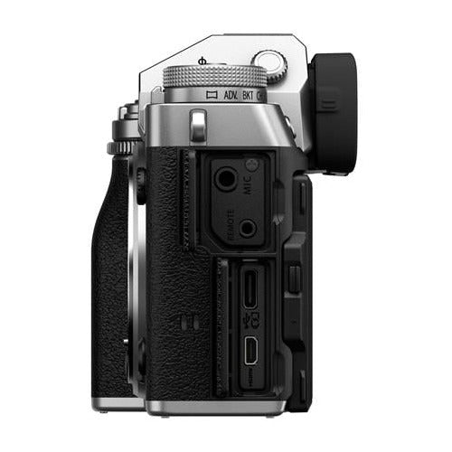Fujifilm X-T5 Mirrorless Camera with XF18-55mmF2.8-4 R LM OIS Lens (Silver)