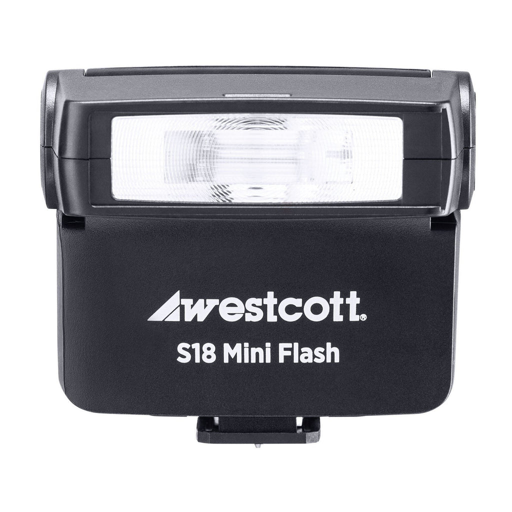Westcott S18 Mini On-Camera Flash with Universal Hot Shoe Compatibility