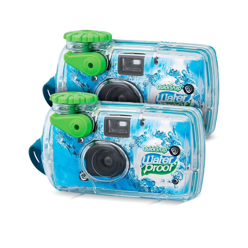 Fujifilm Quicksnap 800 Waterproof 35 millimeter Disposable Camera (2 Packs)