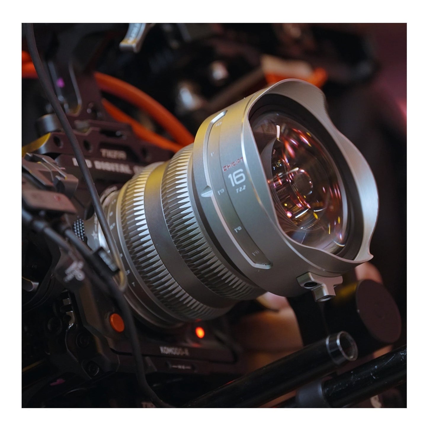 CHIOPT AURA 16mm T2.2 Cinema Lens (Leica L-Mount) Full-Frame with Cine Prime and Manual Focus