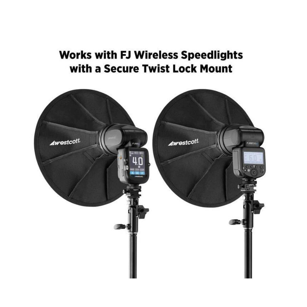 Westcott Pocket Box Pack for FJ100 & FJ80 (Twist Lock) - Portable Speedlight Softboxes