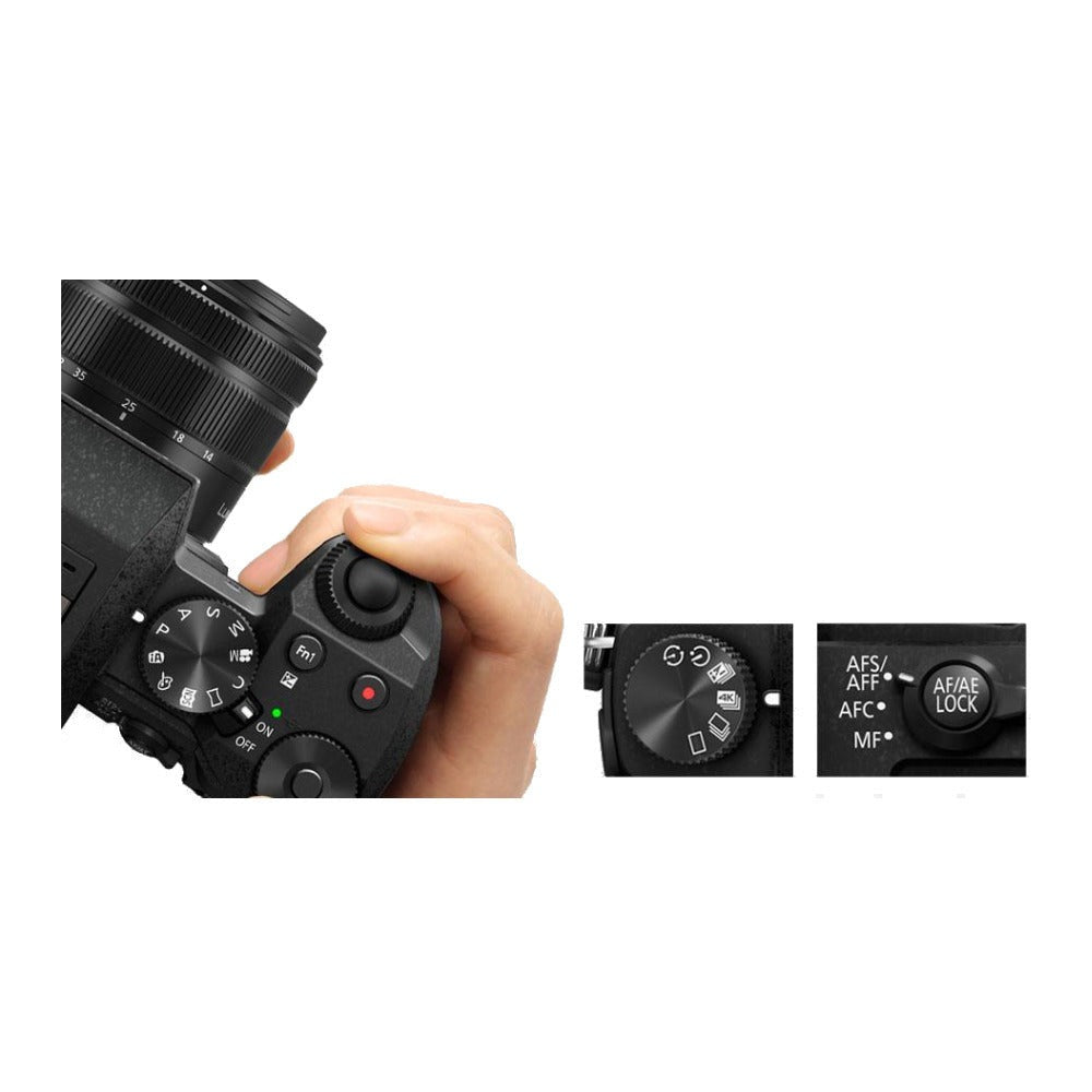 Panasonic LUMIX G7 Mirrorless Camera with 14-140mm Lens