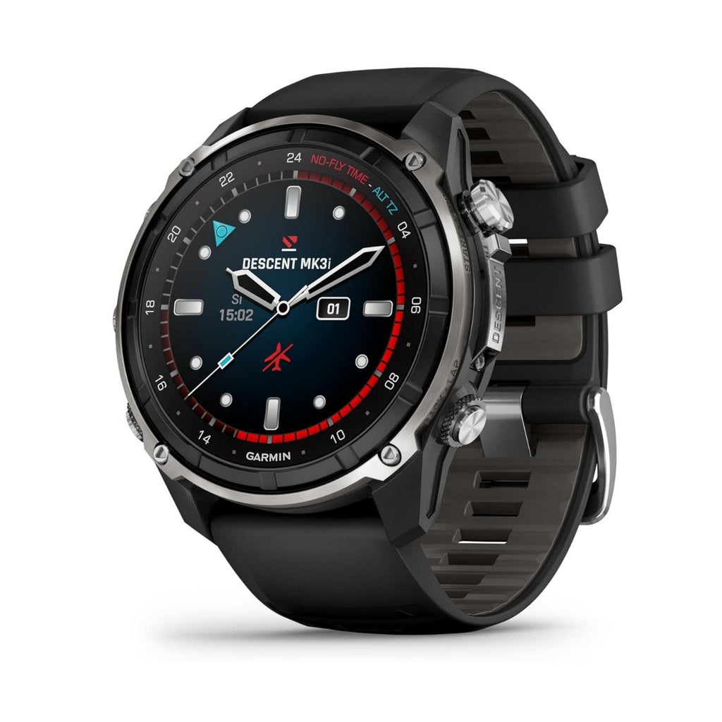 Garmin Descent Mk3i 51mm Smartwatch Dive Computer (Silver/Black PVD Titanium)