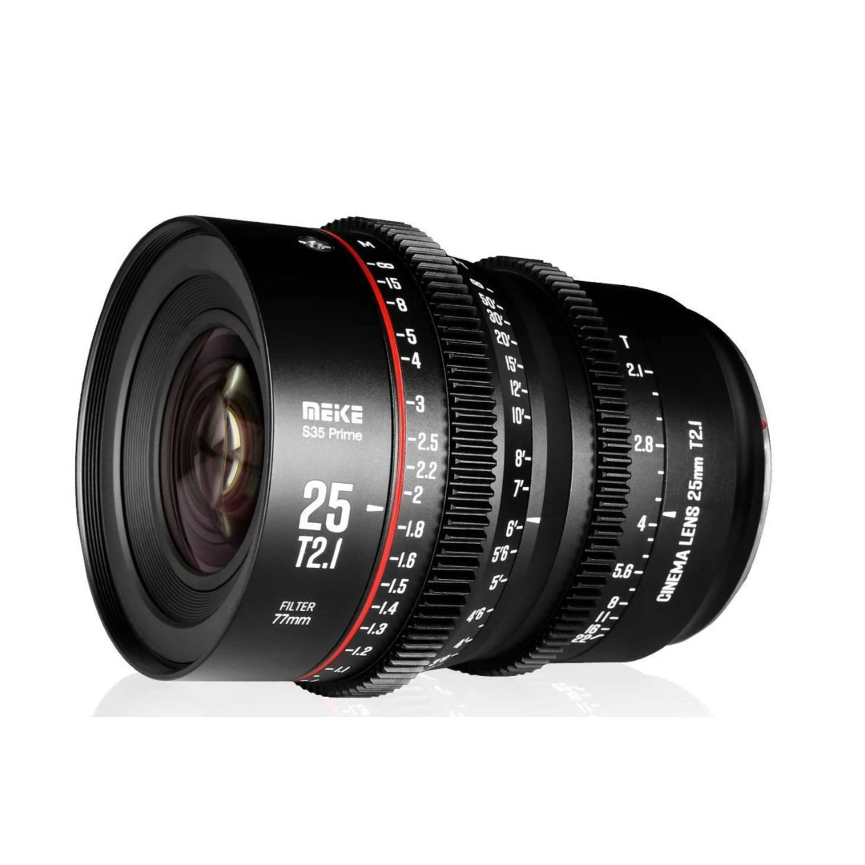 Meike 25mm T2.1 Super35 Prime Cine Lens (EF Mount)