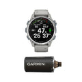 Garmin Descent Mk3 Watch Style-Dive Computer (43mm, Steel/Fog Gray) Bundle