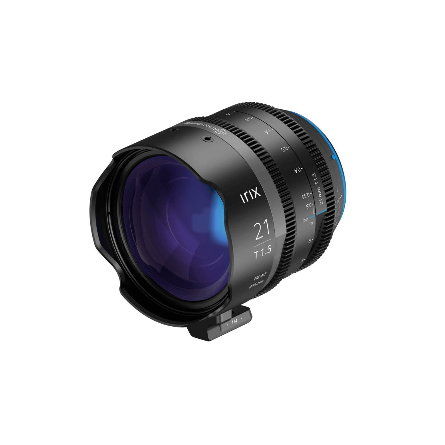 Irix Cine 21mm T1.5 Cine Camera Lens (Canon EF Mount, Feet, Black)