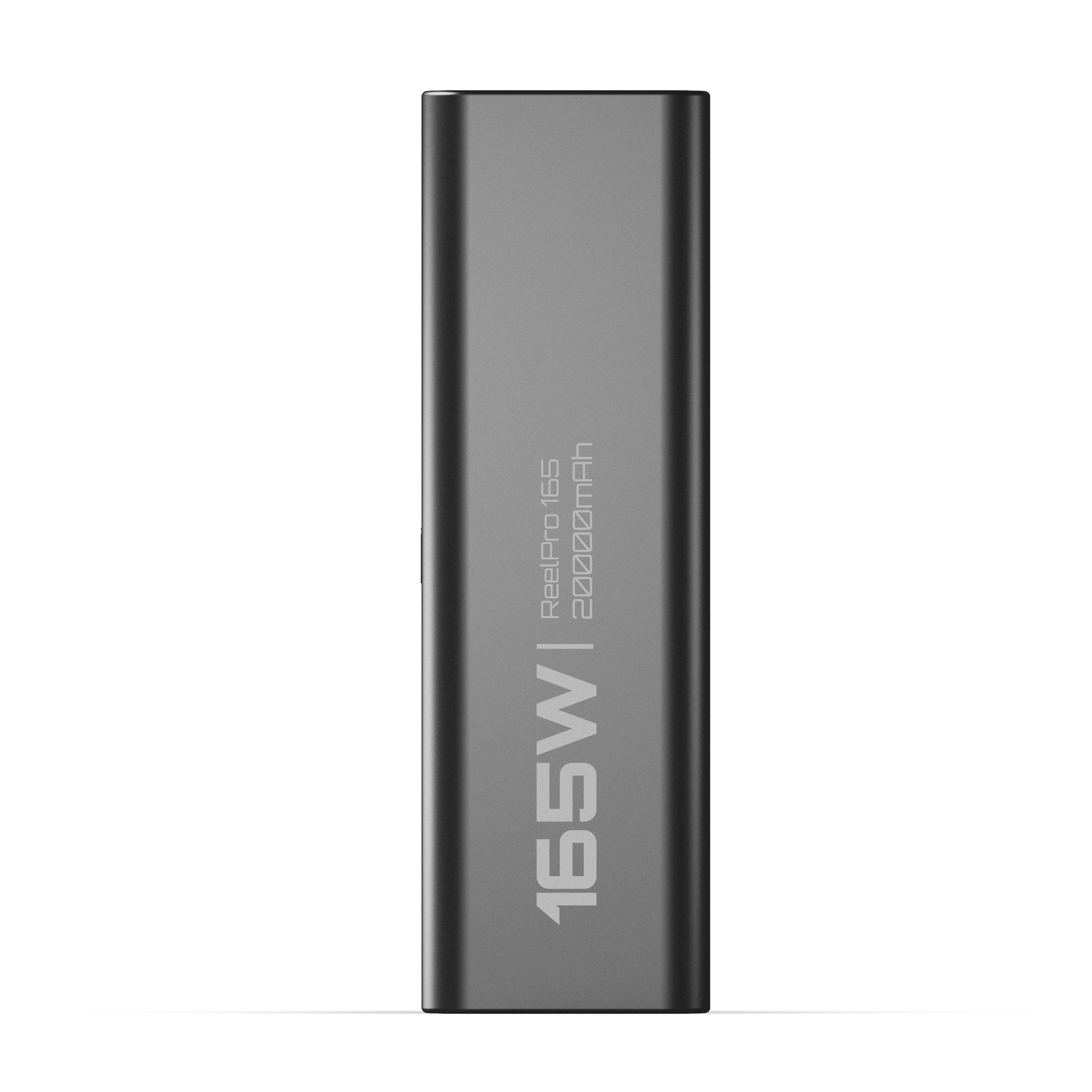 ReelCharge ReelPro 165W 20,000 mAh Power Bank (Gray)