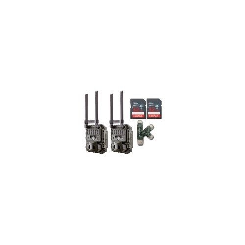 Reconyx HyperFire2 Cellular Covert Camera (2-Pack) with SD Card (2-Pack) Bundle