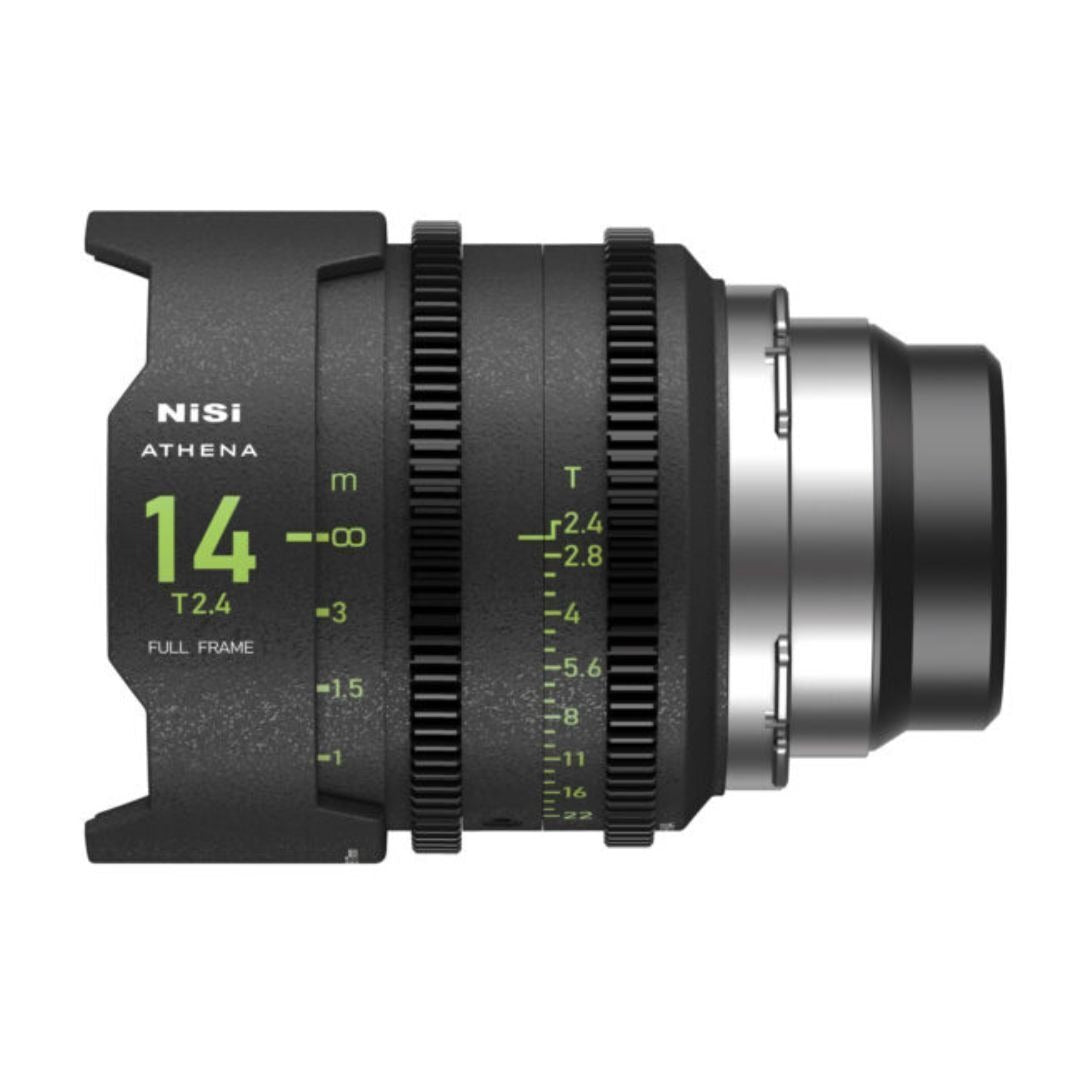 NiSi 14mm ATHENA PRIME Full Frame Cinema Lens T2.4 with Fluorescent Focal Scale (PL Mount)