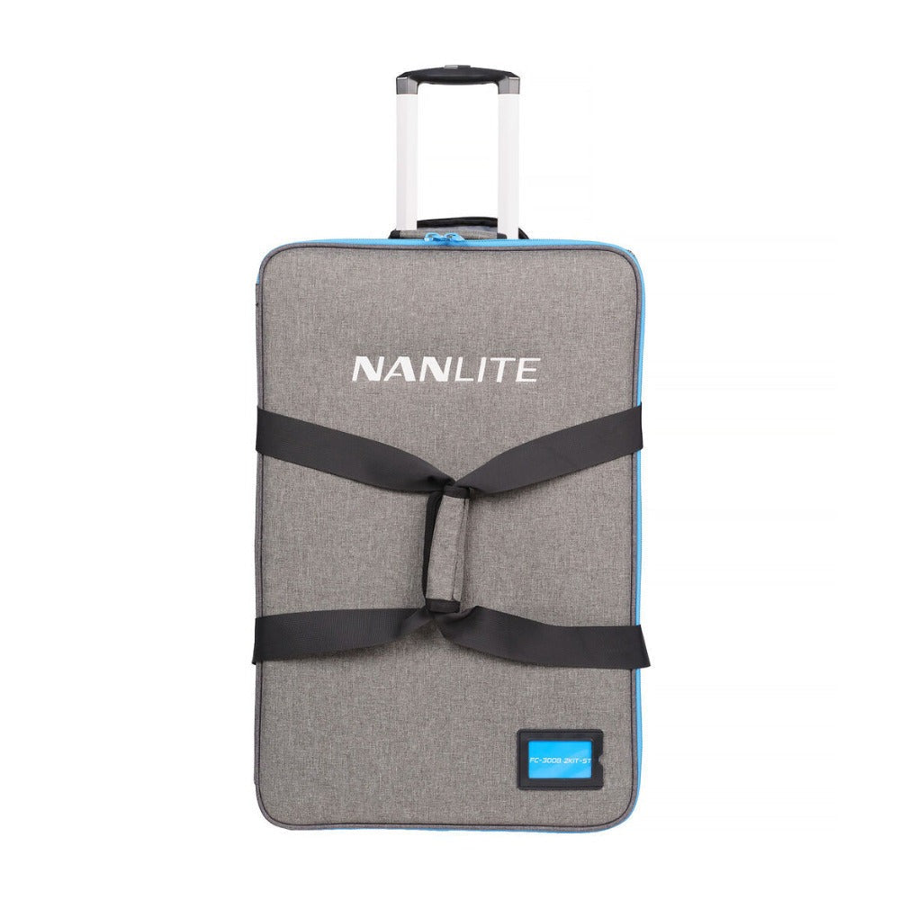 Nanlite FC-300B Bi-Color LED Spotlight 2-Light Kit with Rolling Case