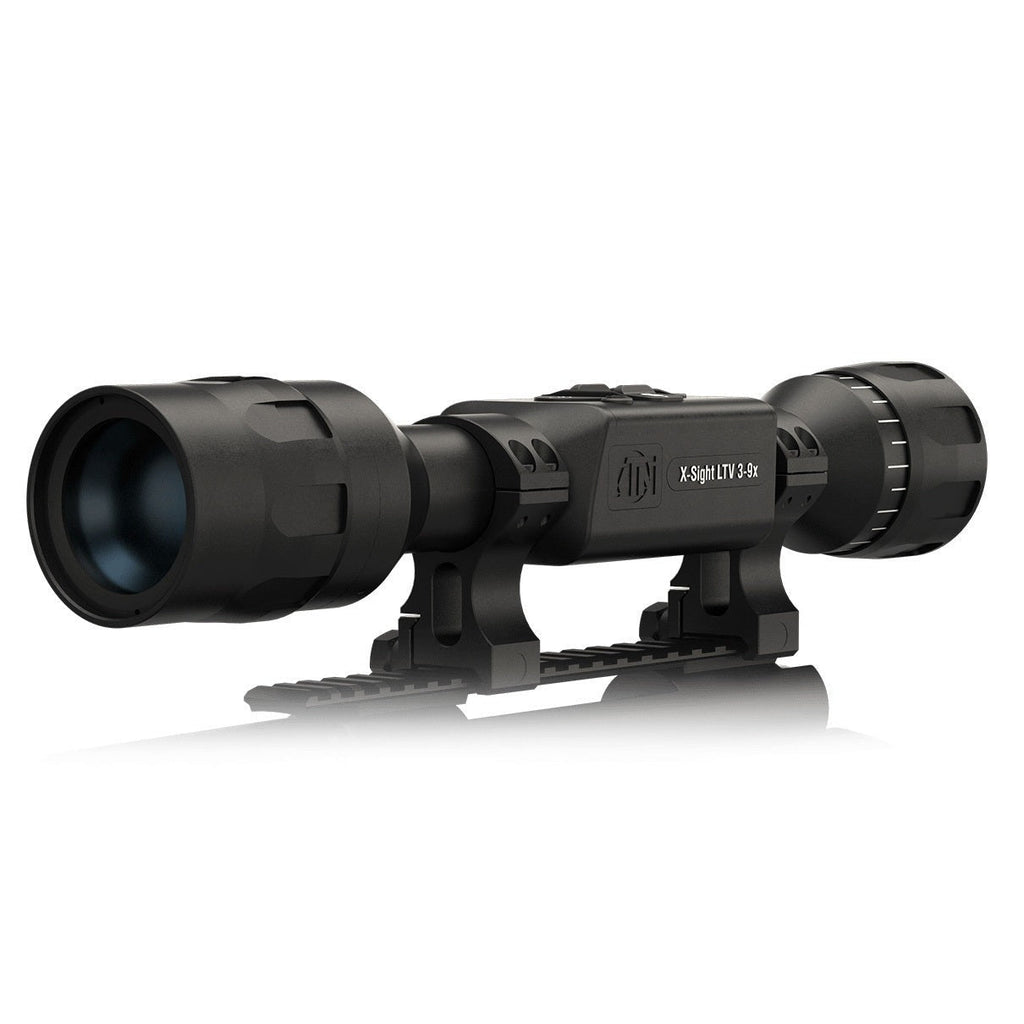 ATN X-Sight LTV 3-9x Day/Night Hunting Rifle Scope with Battery Pack Weapon Kit
