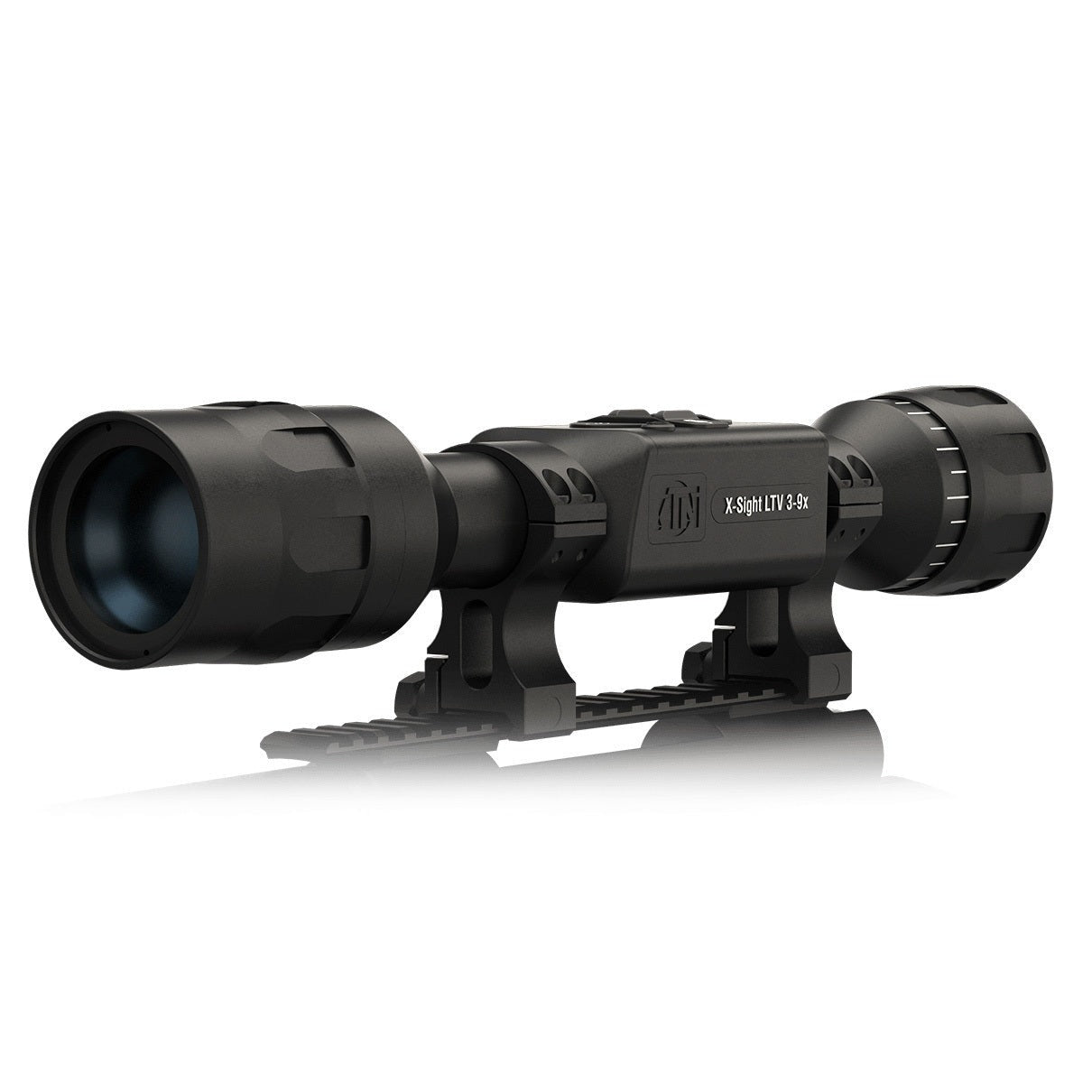 ATN X-Sight LTV 3-9x Day/Night Hunting Rifle Scope with Battery Pack Weapon Kit
