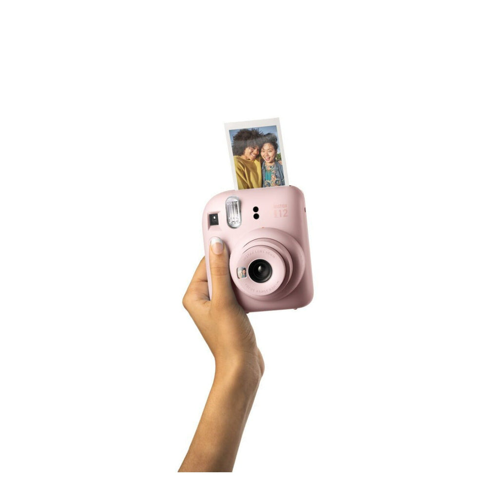 Fujifilm Instax Mini 12 Blossom Pink with 60mm Lens Bundle with 20 Exposures