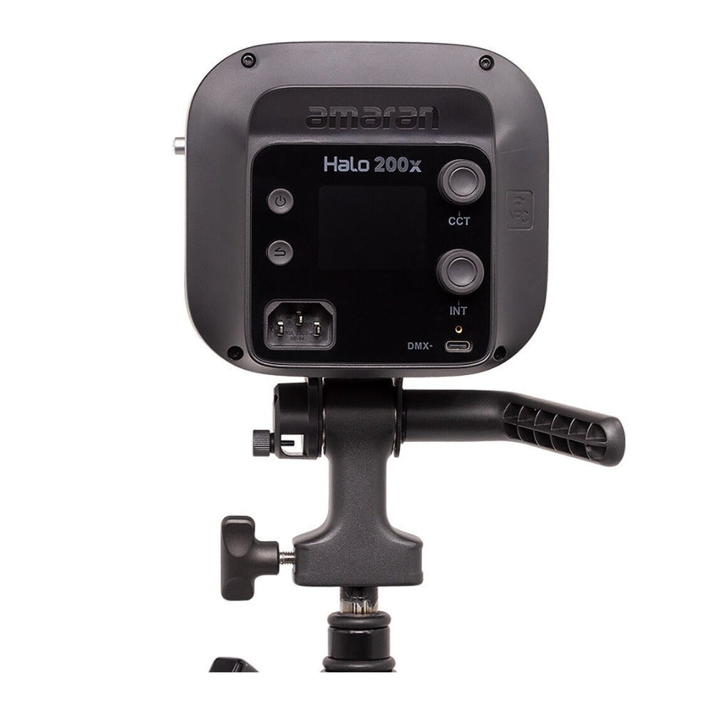 Amaran Halo 200x LED Monolight 2700-6500K Bi-Color with High CRI and DMX Support (Black)