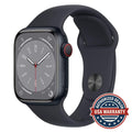 Apple Watch Series 8 GPS 45mm Aluminum Case with Sport Band (Midnight) (Used)