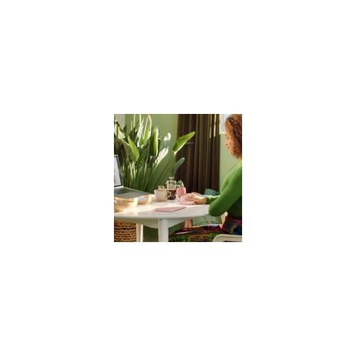 Logitech Lift Vertical Wireless Ergonomic Mouse with Customizable Buttons - Rose