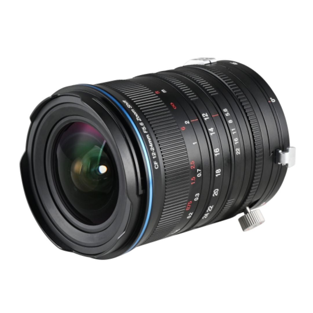 Laowa 12-24mm APS-C F5.6 Wide Angle Zoom Shift CF Lens with Distortion Control (Black, Fuji X Mount)