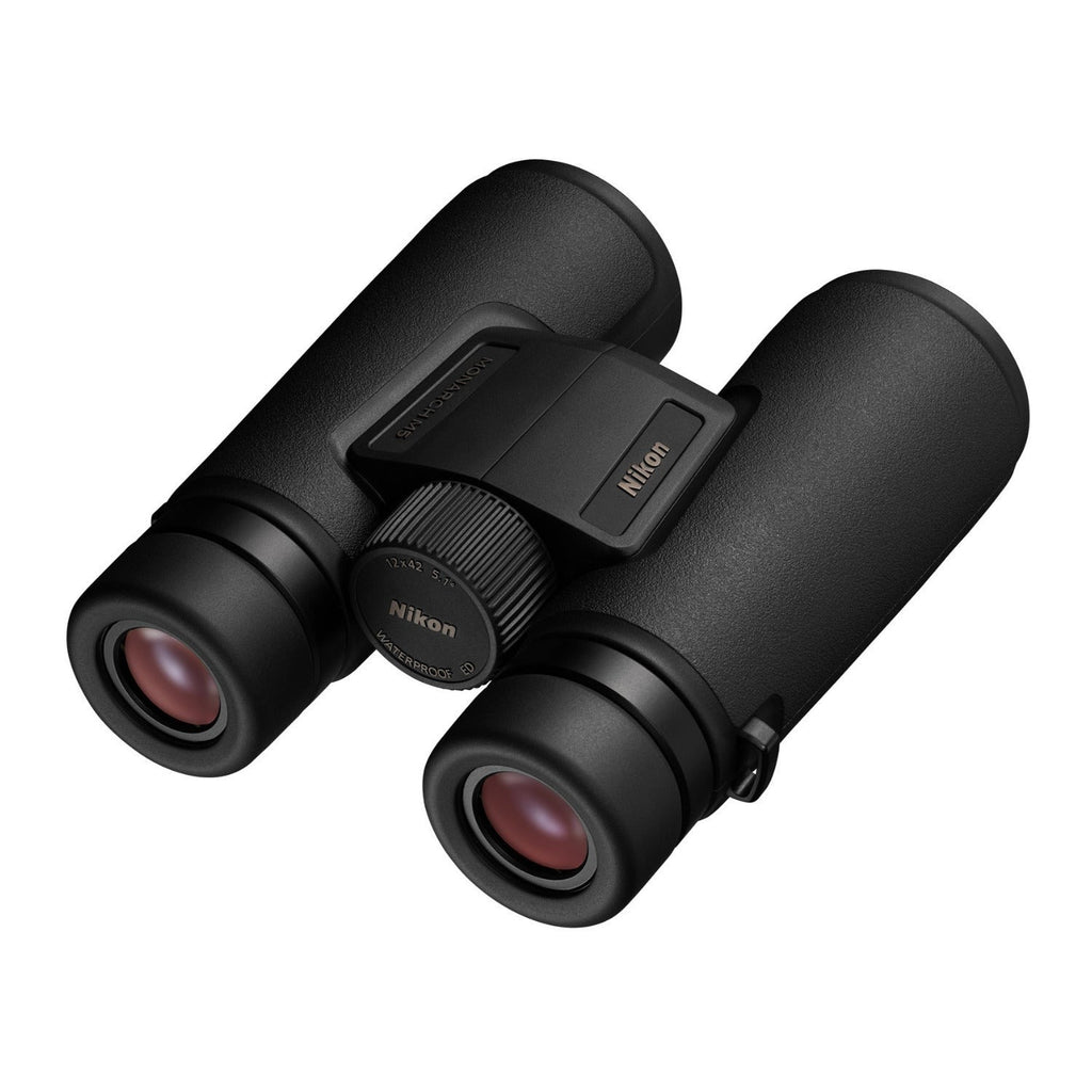 Nikon Monarch M5 12x42 Binoculars with Hat and Accessory Bundle
