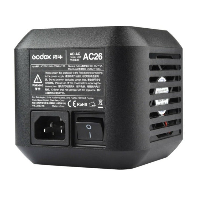 Godox AC Adapter for AD600Pro Witstro Outdoor Flash