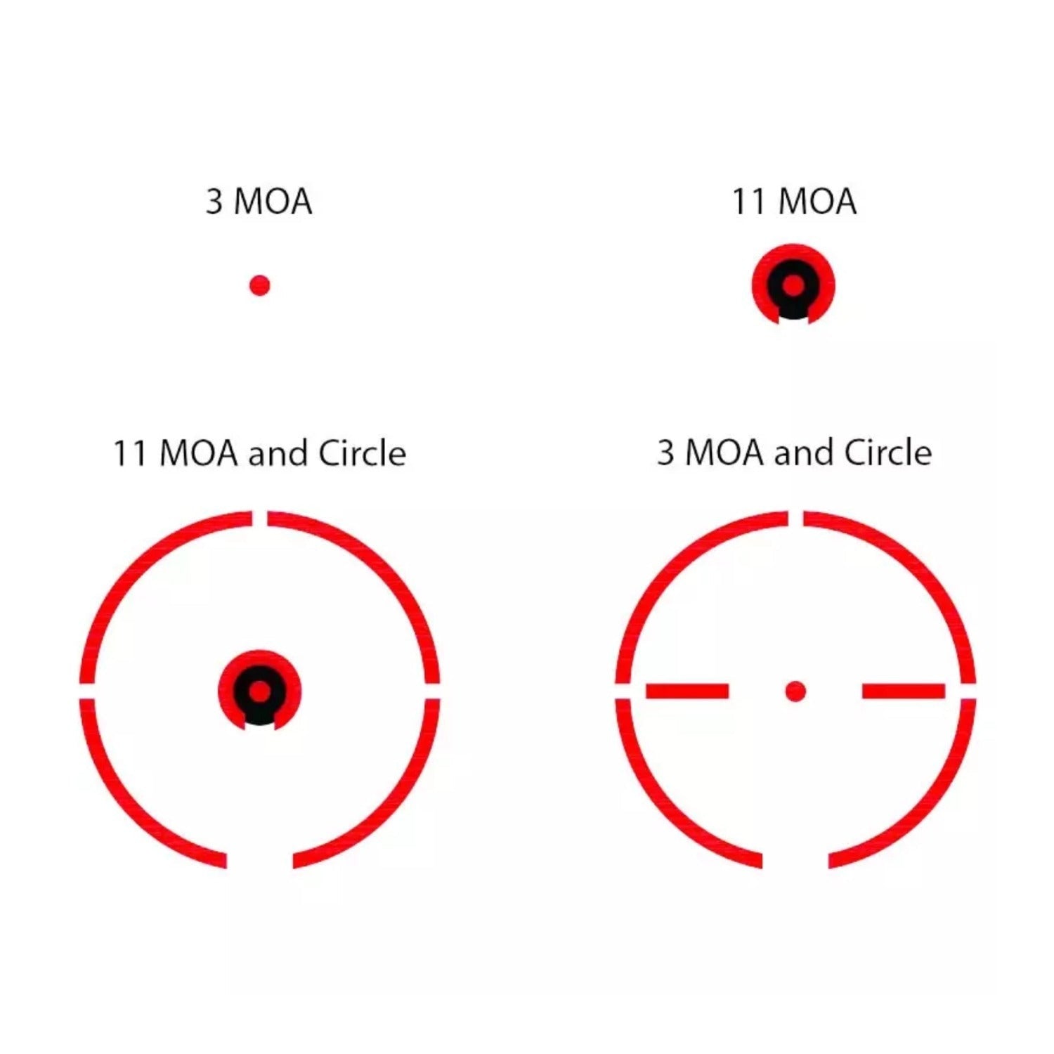 Burris FastFire 4 Red Dot Reflex Sight 4 Reticles and Auto-Brightness (Black)