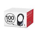 AVID Education AE-36 Headset with Mic and 3.5mm Plug (White) - Pack 100