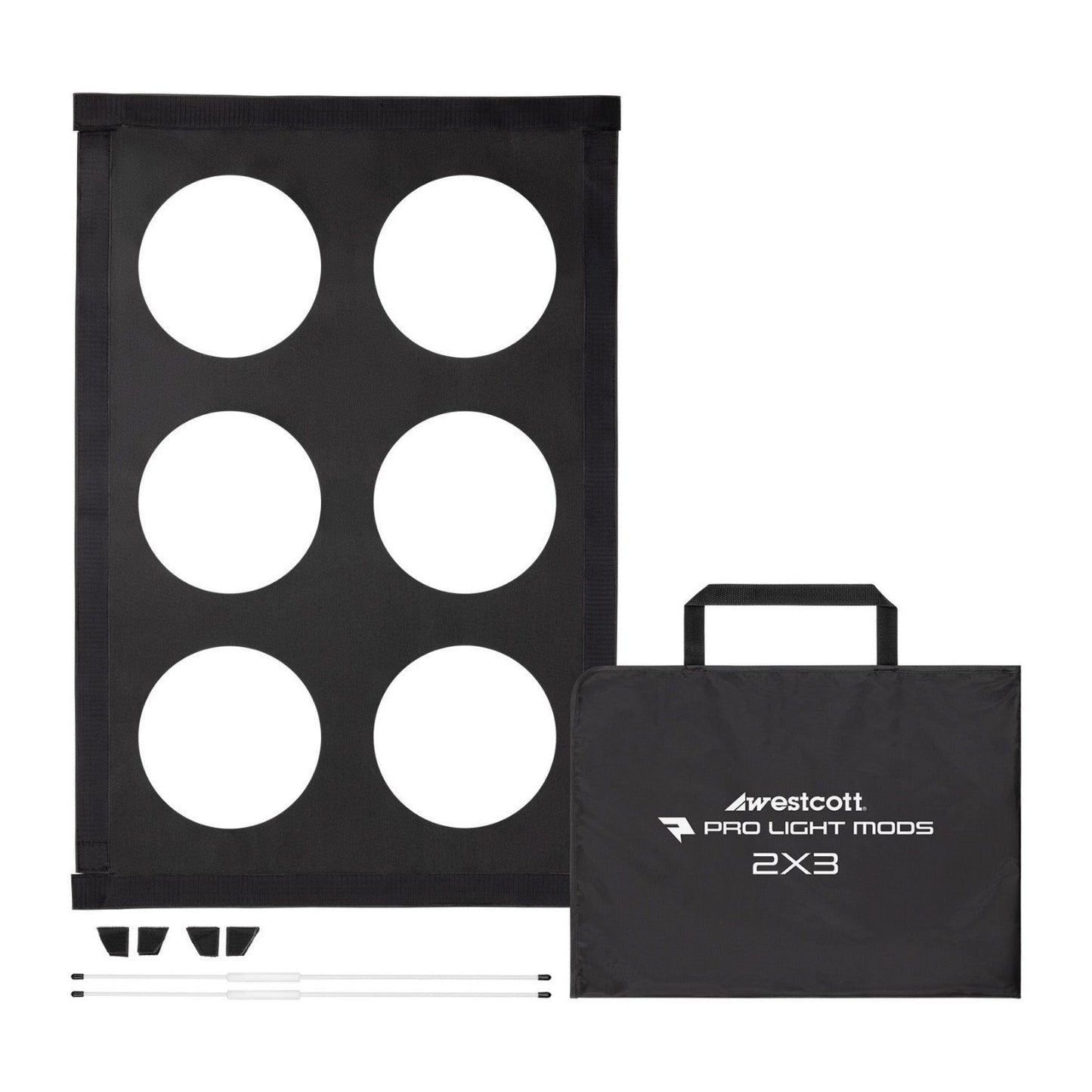 Westcott Pro Light Adjustable Corner System and Hook-And-Loop Tape Lining Mods 2 x 3 (Standard)