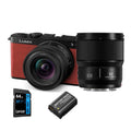 Panasonic LUMIX S9N Full Frame Mirrorless Camera with 18-40mm Lens (Red) Bundle