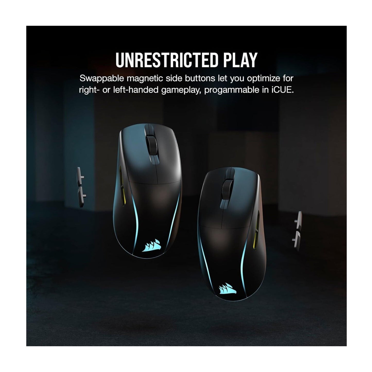 Corsair M75 Wireless RGB Lightweight FPS Gaming Mouse (Black)