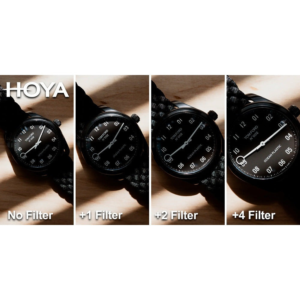 Hoya HMC 67mm Close-Up Plus 1, Plus 2 and Plus 4 Diopters Filter Set II for Close-Up Photography