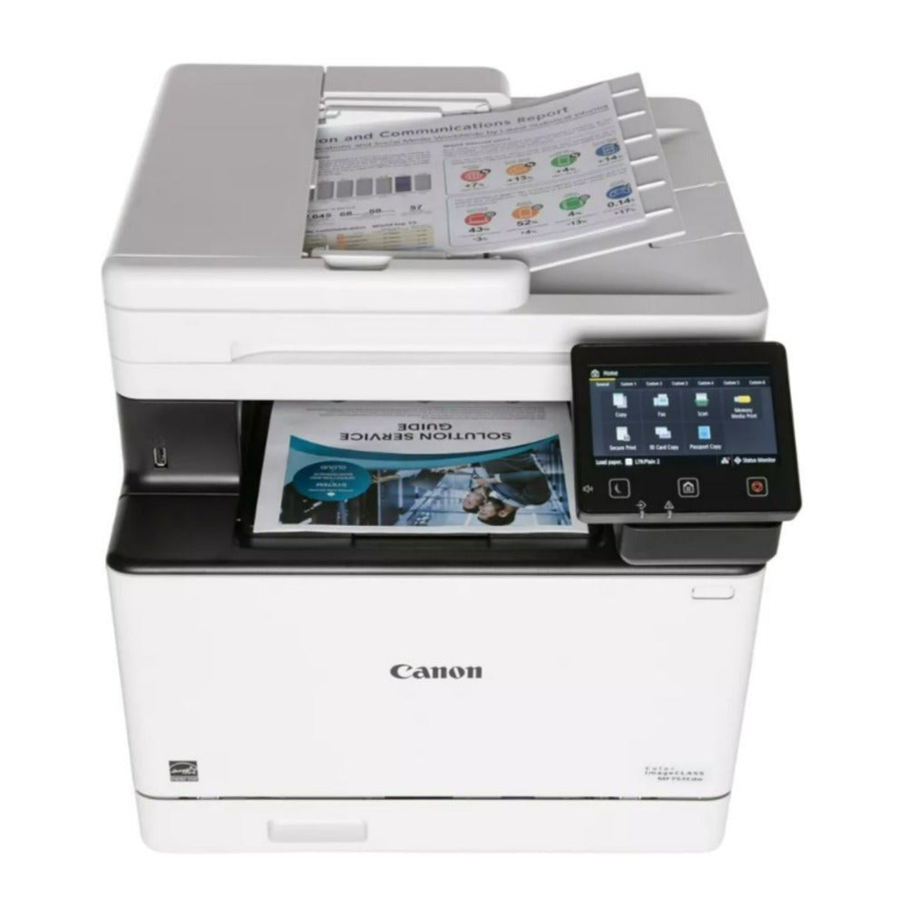 Canon imageCLASS MF753Cdw Wireless Duplex Laser Printer with Scan/Fax (White) (Certified Refurbished)