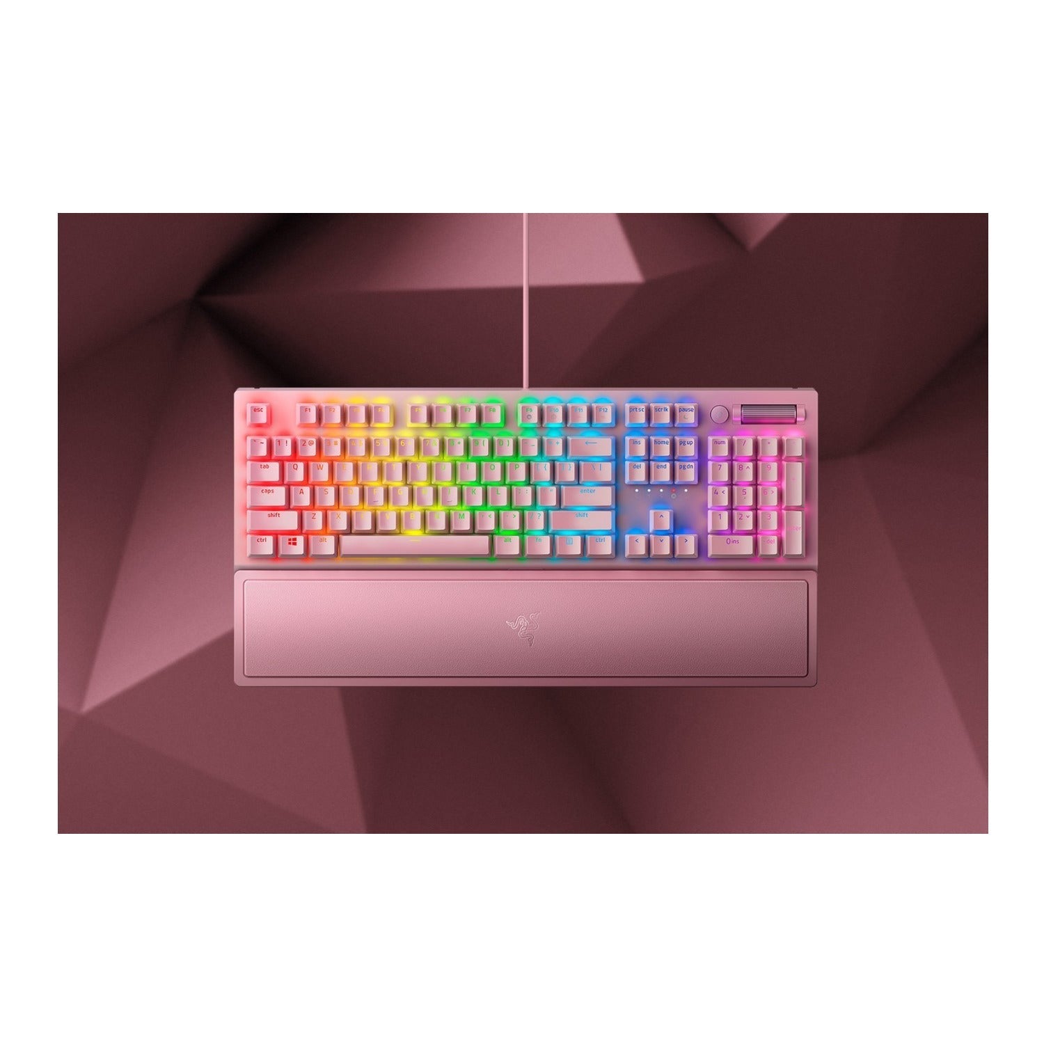 Razer BlackWidow V3 Wired Mechanical Gaming Keyboard, Green Switches, RGB Lighting (Certified Refurbished)