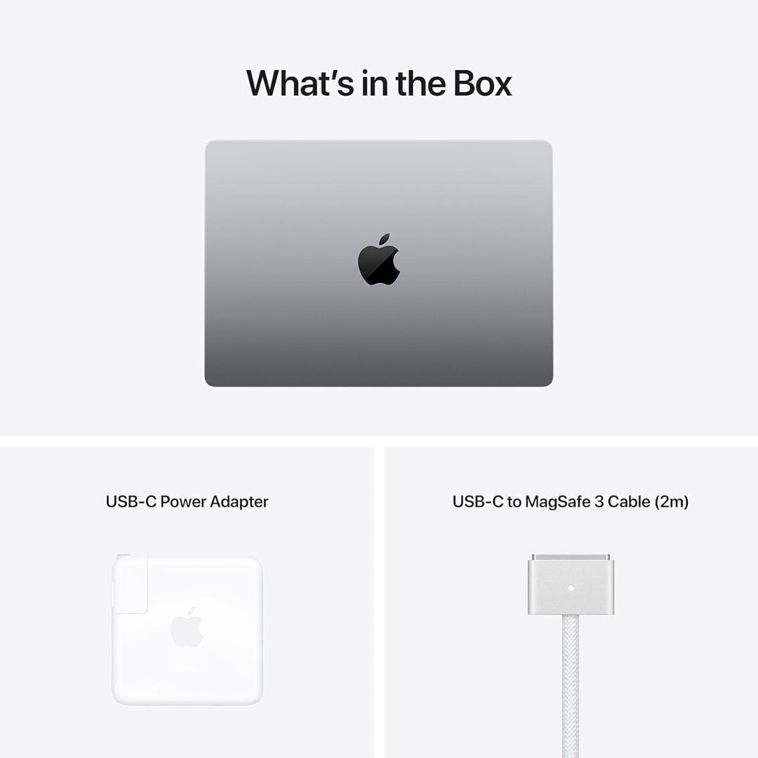 Apple MacBook Pro 14" (2021) with M1 Pro Chip, 10-Core CPU, 16-Core GPU, Space Gray (Certified Refurbished)
