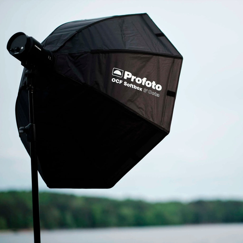 Profoto L600D LED Light 600W Flicker-Free Light with Softbox 3 ft. Octa Silver
