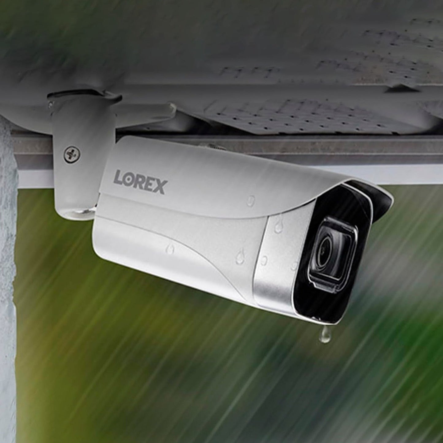 Lorex 4K Ultra HD IP Security Camera (2-pack, White) Bundle