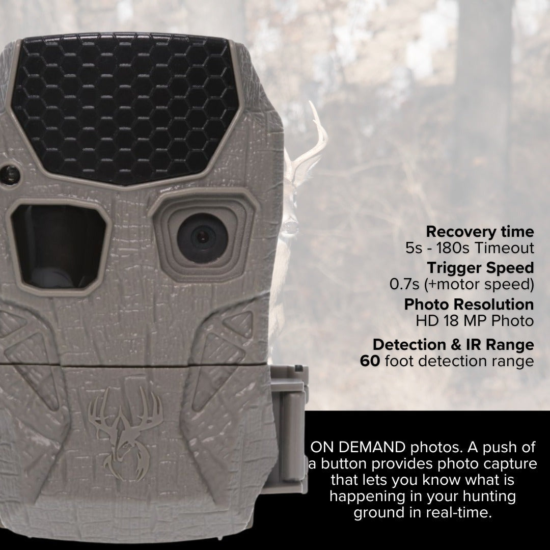 Wildgame Innovations Kicker 2.0 Lightsout Trail Camera with 18MP Resolution (6-Pack) Bundle