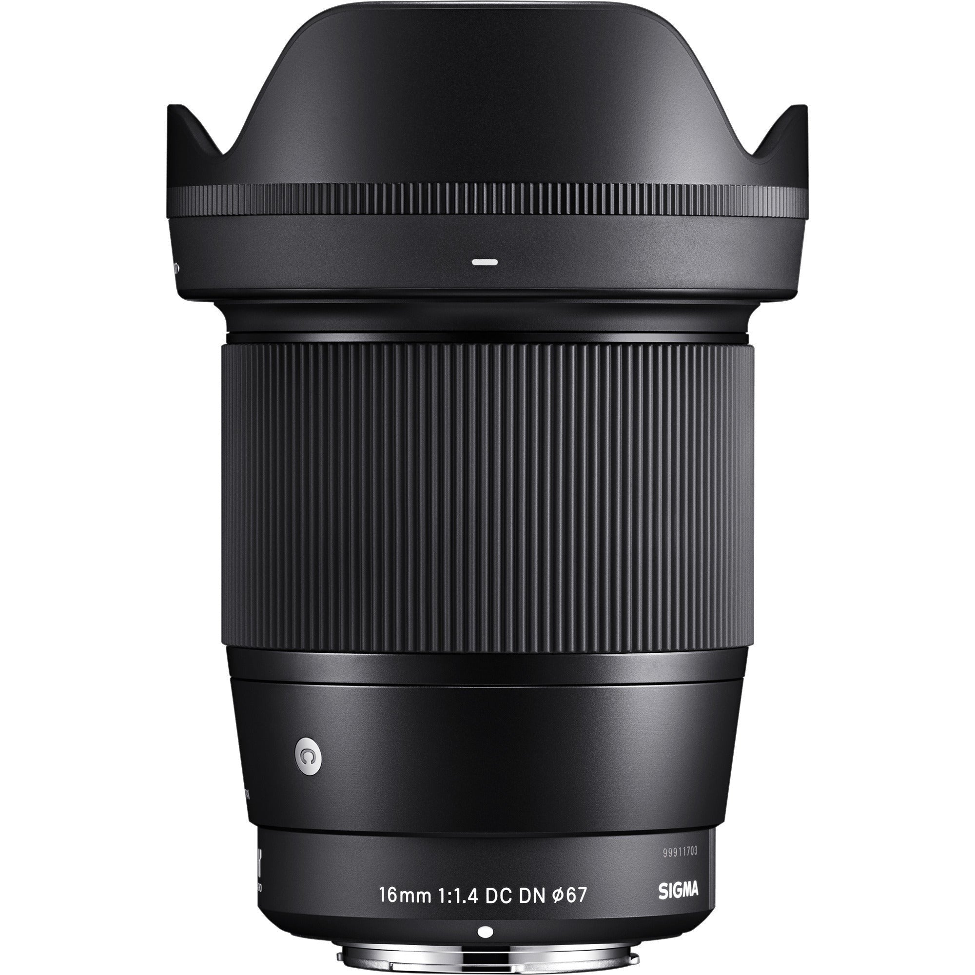 Sigma 16mm f/1.4 DC DN Contemporary Multilayer Coating Lens (Canon EF-M) Bundle