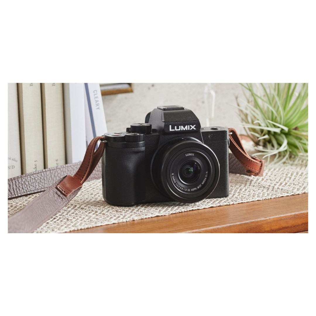 Panasonic LUMIX G100 Mirrorless Vlogging Camera with 12-32mm Lens (Certified Refurbished)