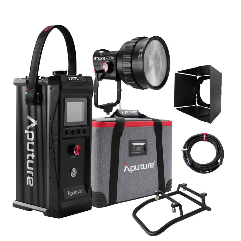 Aputure Storm 700x High-Output LED Monolight with Accessories Bundle