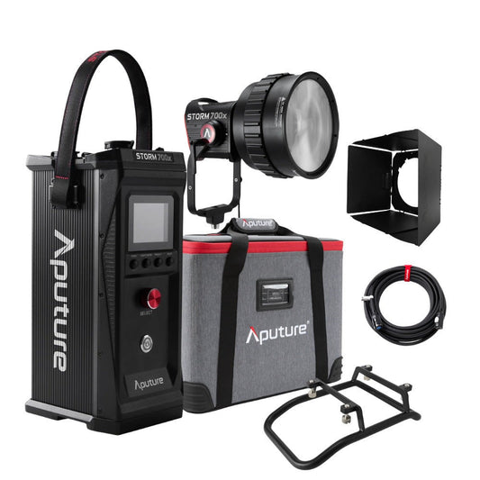 Aputure Storm 700x High-Output LED Monolight with Accessories Bundle