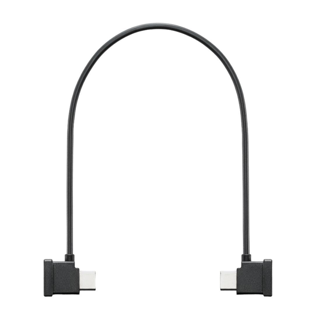 DJI USB-C to USB-C 22cm RX to Phone Connection Cable with L-Shaped Connectors