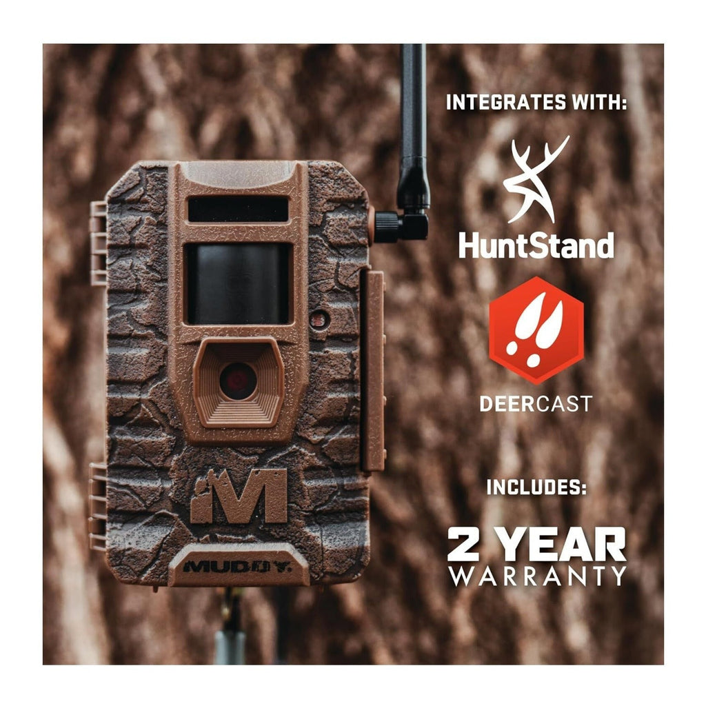 Muddy Outdoors Mitigator 3.0 Combo Cellular Trail Camera with Accessories Bundle