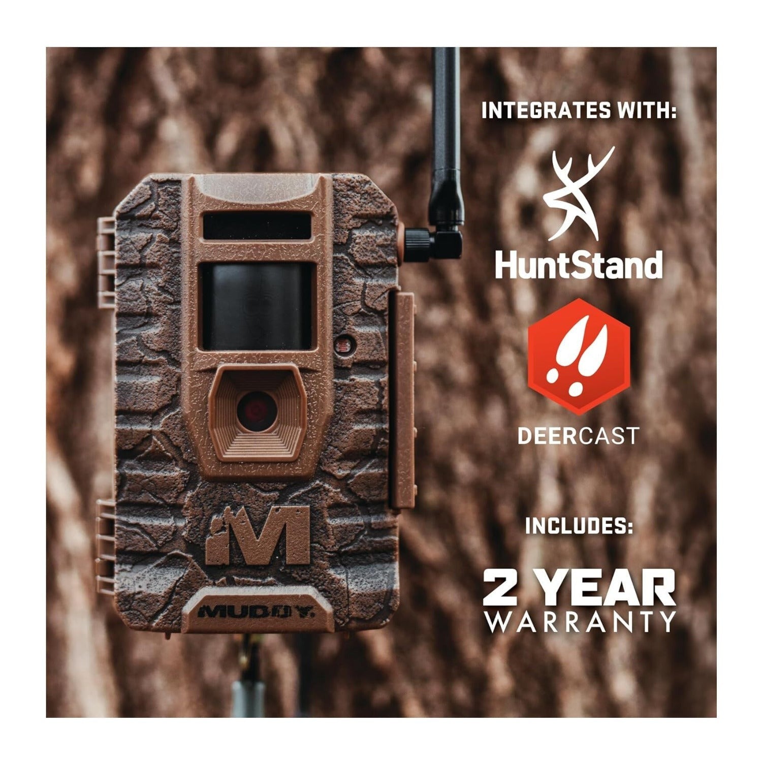 Muddy Outdoors Mitigator 3.0 Combo Cellular Trail Camera with Accessories Bundle