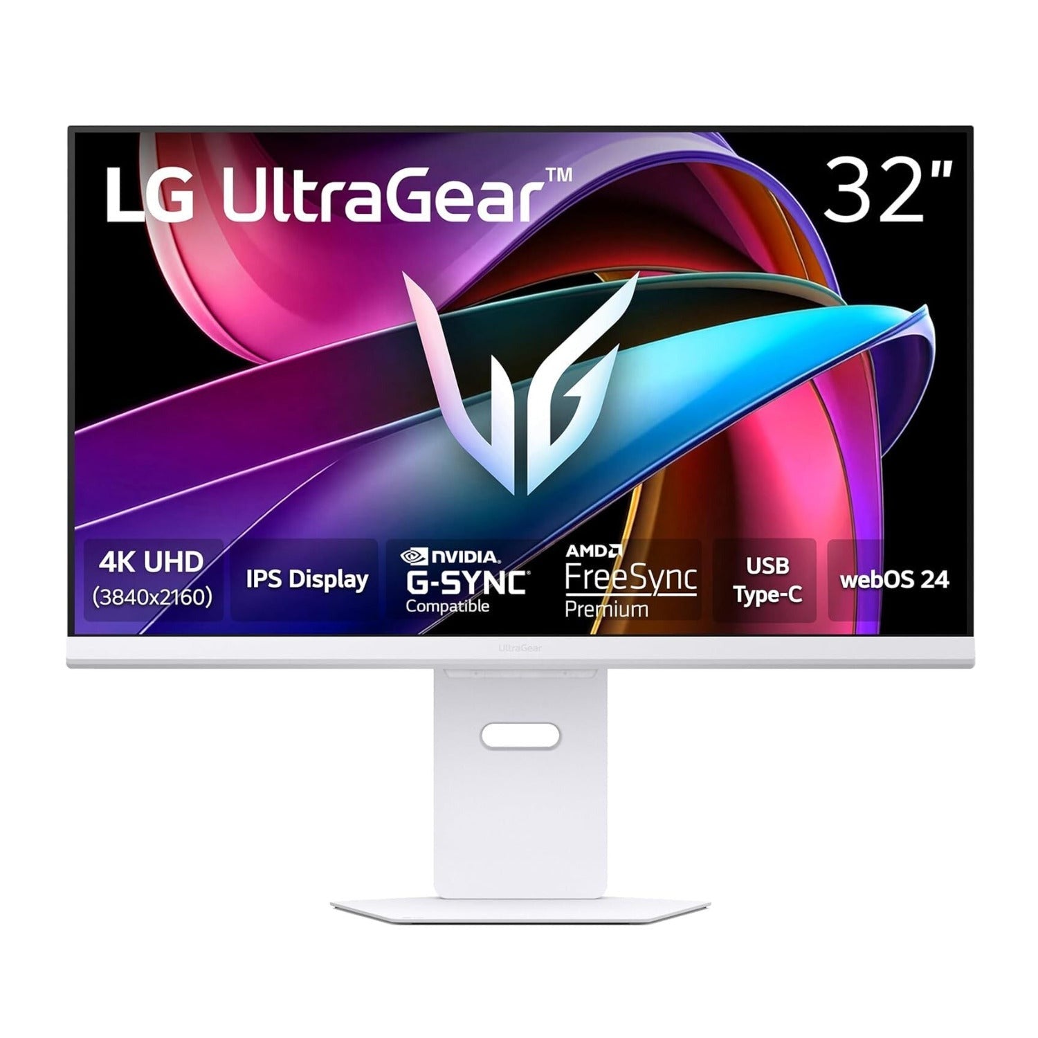 LG 32G810SA-W 32-inch Ultragear 4K UHD (3840 x 2160) IPS Gaming Monitor (White)