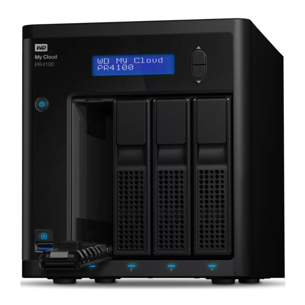 Western Digital My Cloud Pro Series 16TB PR4100 4-Bay NAS Server