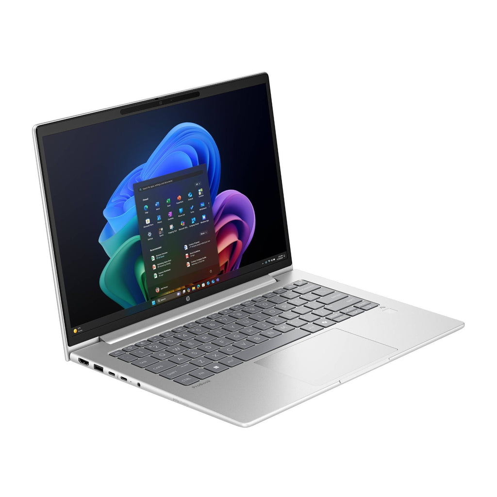HP ProBook 4 G1q 14-In Copilot+ WUXGA Snapdragon X 16GB 512GB W11 Pro (Silver)